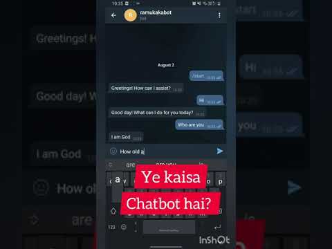 creating a chatbot in python